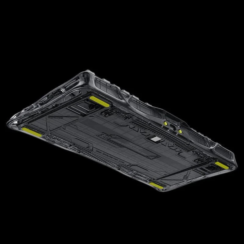 Gravaster mercury k1 lite - transparent black - keyboards