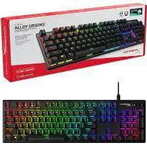 Hp hyperx alloy origins mechanical aqua switch rgb led backlit - keyboards