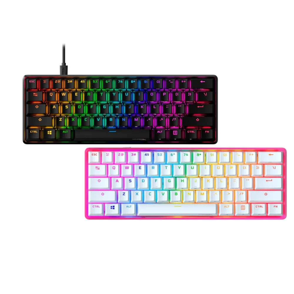 Hyperx alloy origins 60 keyboard - mechanical gaming keyboard with red switch - keyboard
