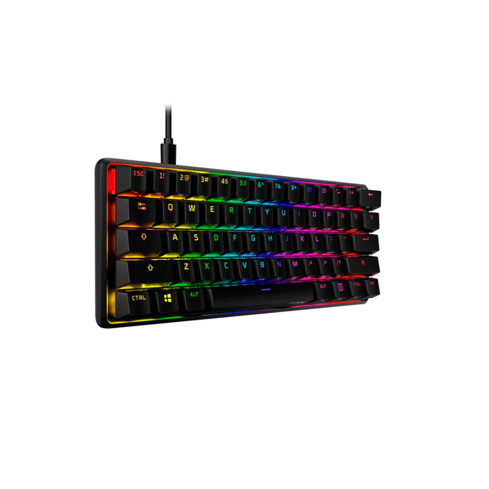 Hyperx alloy origins 60 keyboard - mechanical gaming keyboard with red switch - keyboard