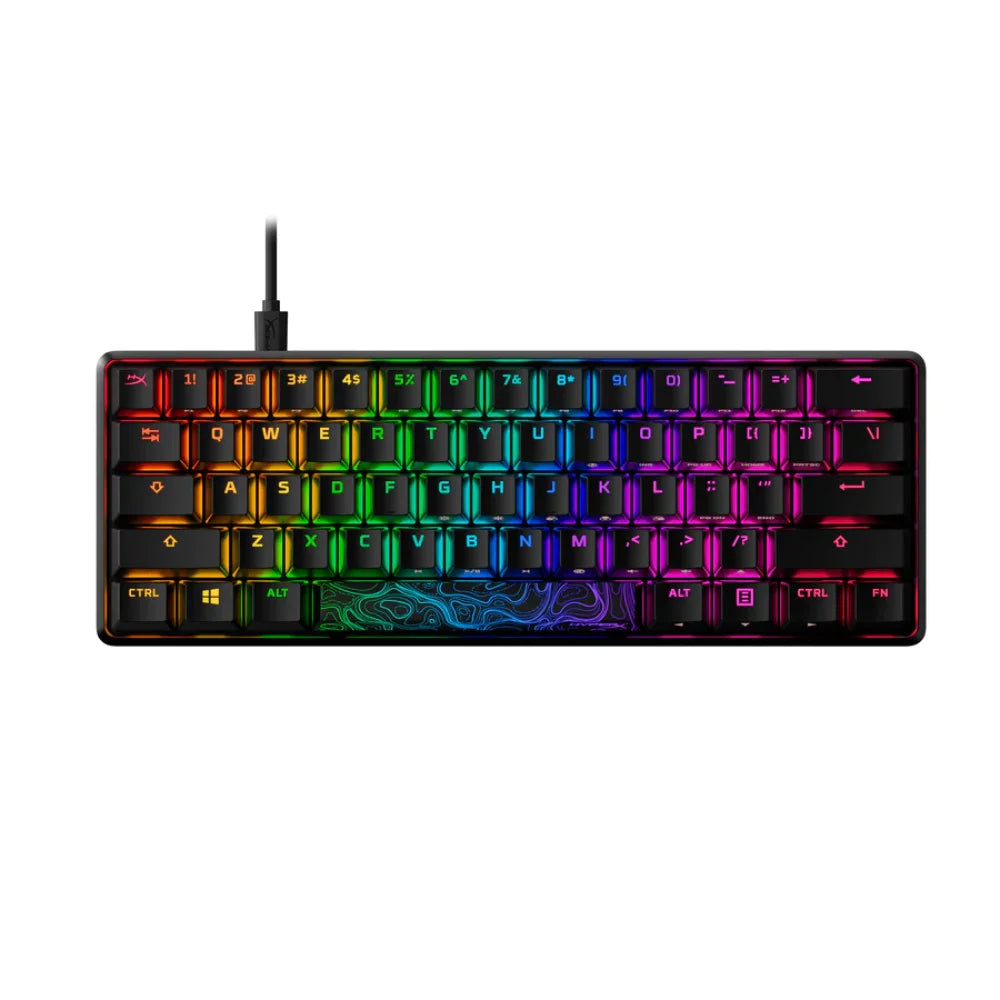 Hyperx alloy origins 60 keyboard - mechanical gaming keyboard with red switch - keyboard