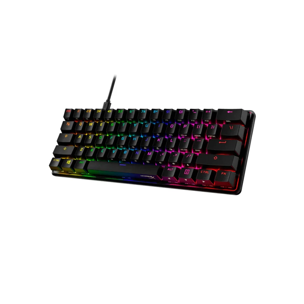 Hyperx alloy origins 60 keyboard - mechanical gaming keyboard with red switch - keyboard
