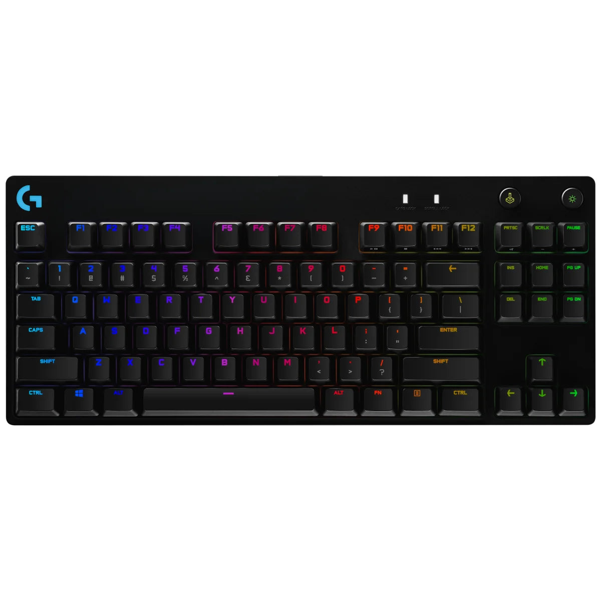 Logitech g pro mechanical gaming keyboard backlit keys romer-g clicky - keyboards