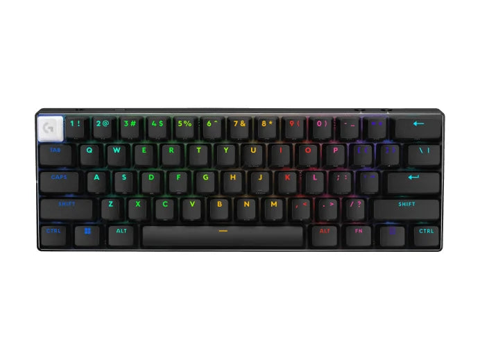 Logitech g pro x 60 lightspeed wireless gaming keyboard ultra compact - keyboards