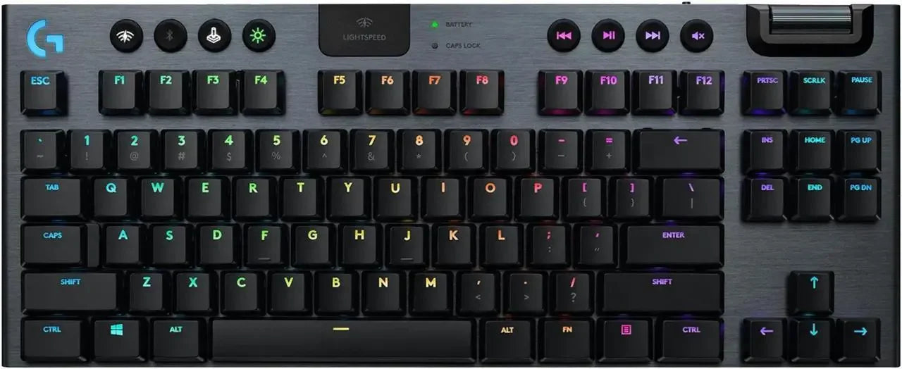 Logitech g913 tkl lightspeed wireless ultra-thin mechanical gaming keyboard - keyboards