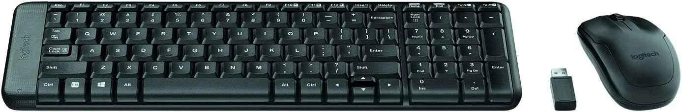 Logitech mk220 wireless combo keyboard and mouse - keyboard