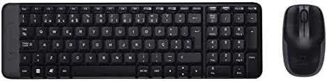 Logitech mk220 wireless combo keyboard and mouse - keyboard