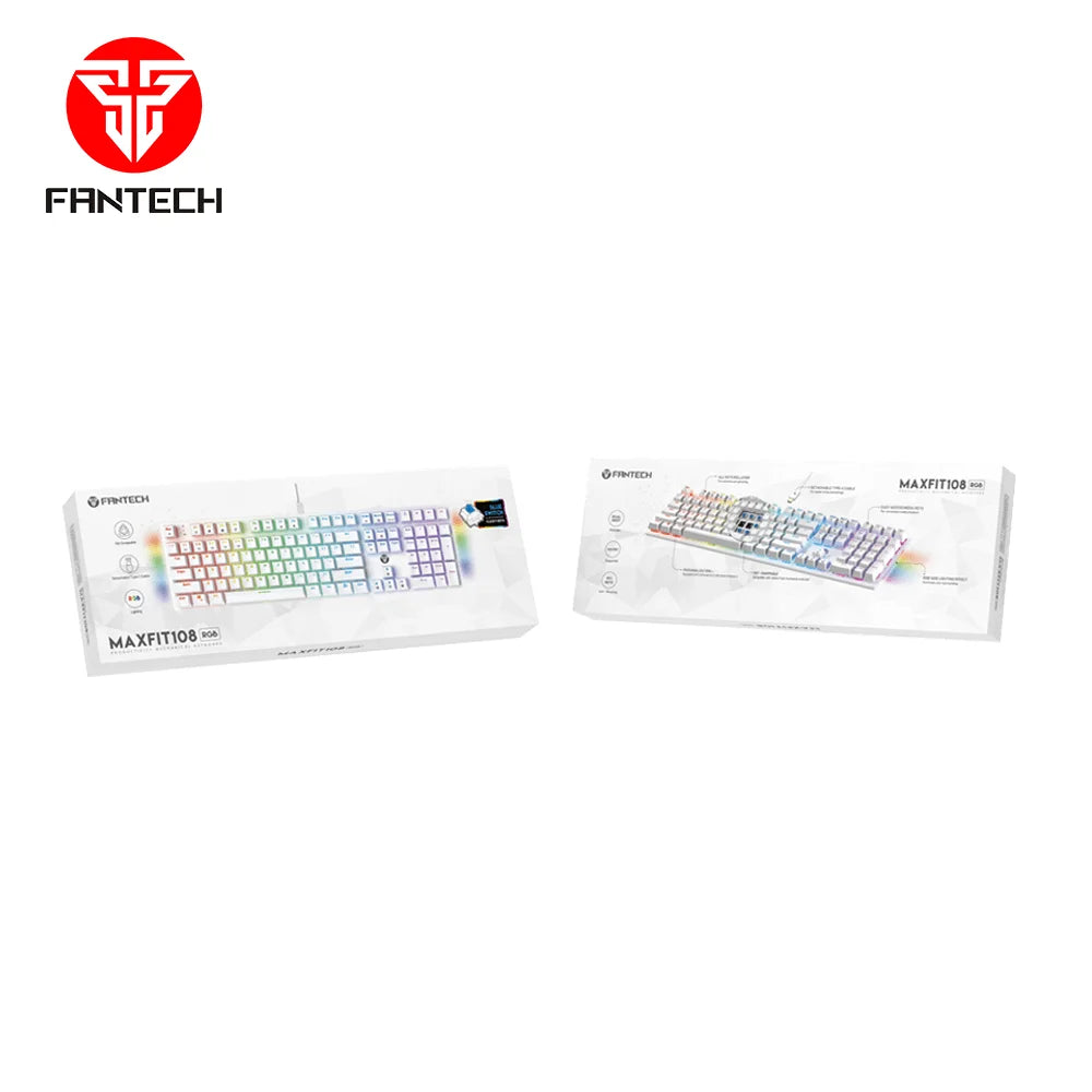 Maxfit108 space edition rgb mechanical keyboard - keyboard