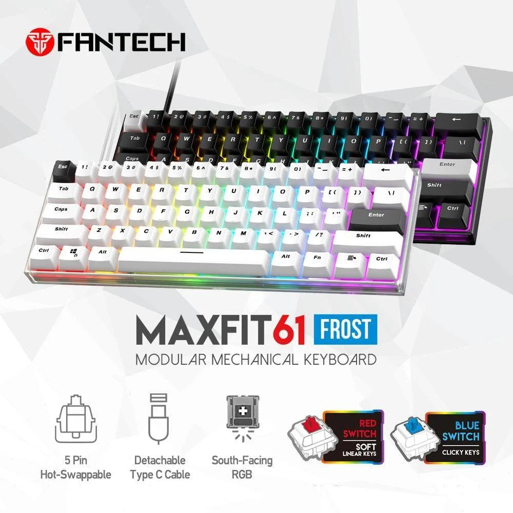Maxfit61 frost modular mechanical keyboard - keyboard