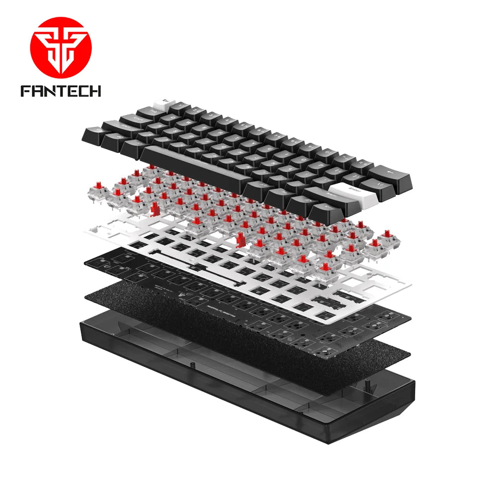 Maxfit61 frost wireless modular mechanical keyboard - keyboard