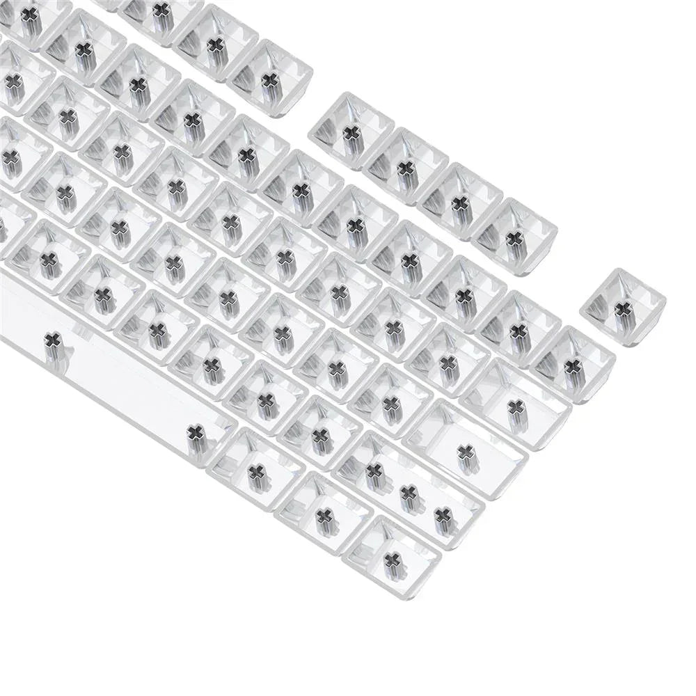 Redragon a137 transparent keycaps 117 keys - keyboards