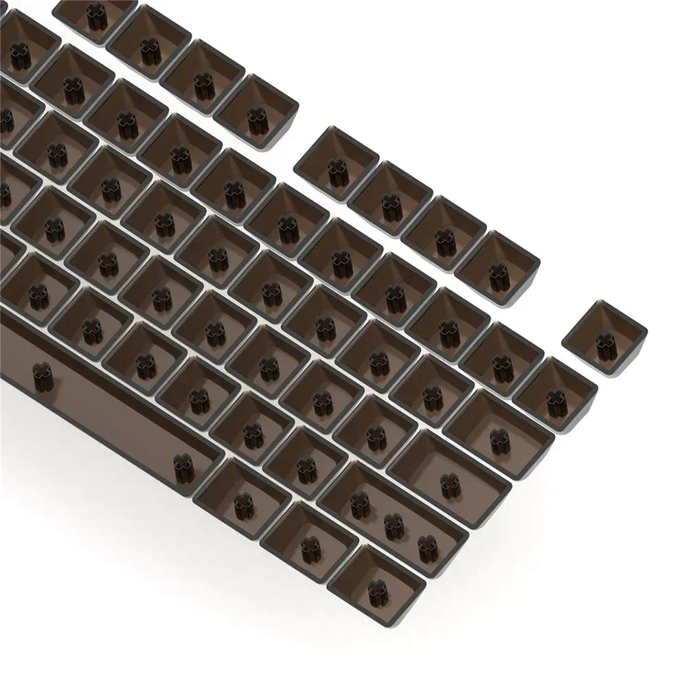 Redragon a138 transparent black keycaps 117 keys - keyboards