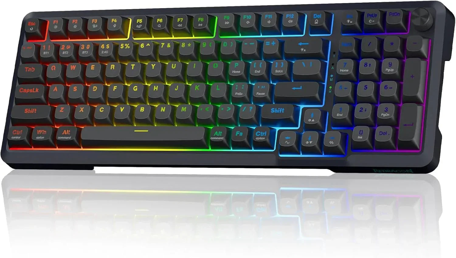Redragon bragi ori k688 wireless mechanical keyboard - keyboards