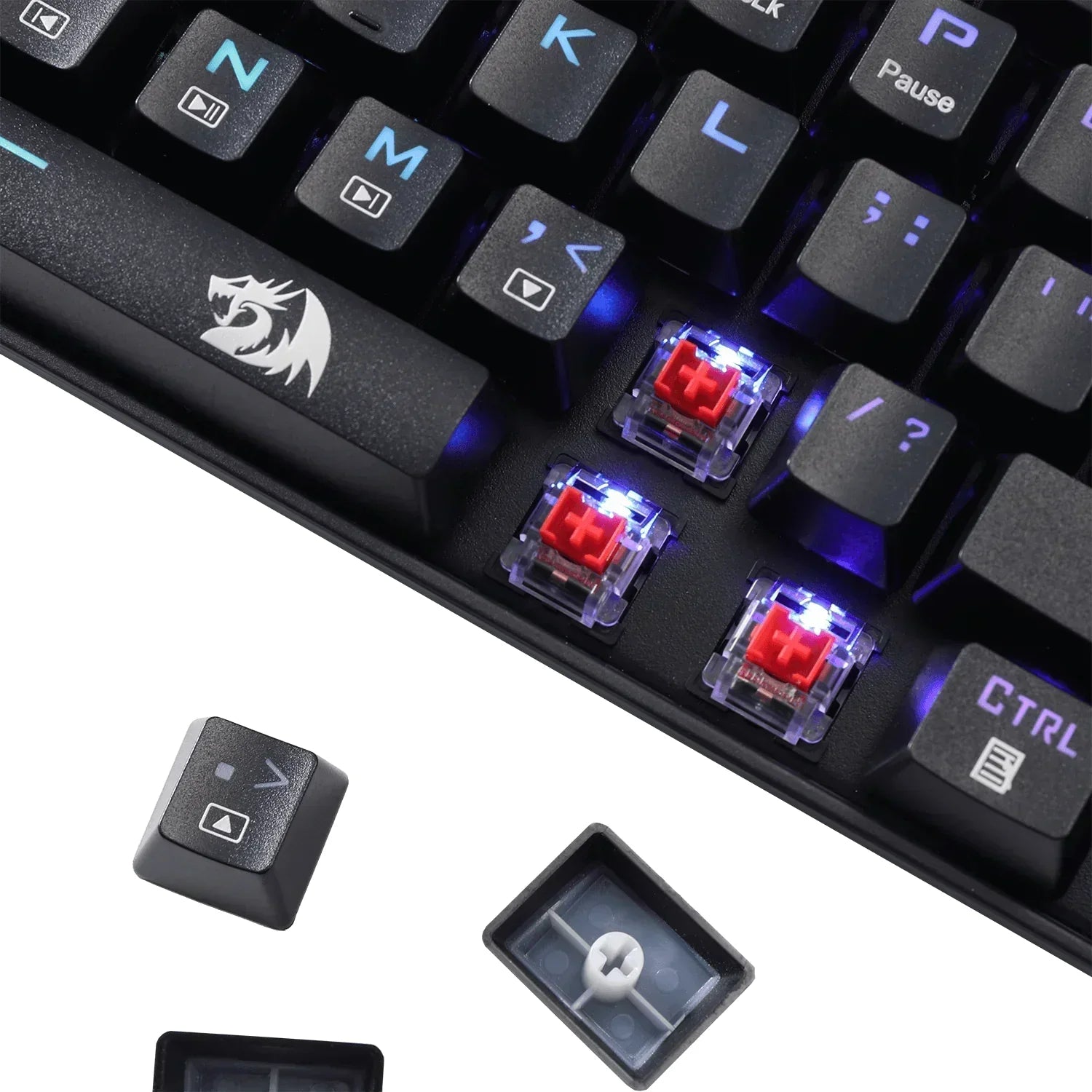 Redragon deimos k599 2.4g + wired mechanical keyboard - keyboard