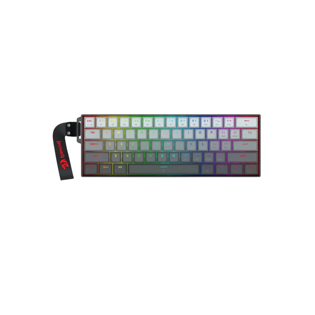 Redragon fizz k617m he (magnetic hall effect keyboard) 8k hz polling rate gray - keyboard