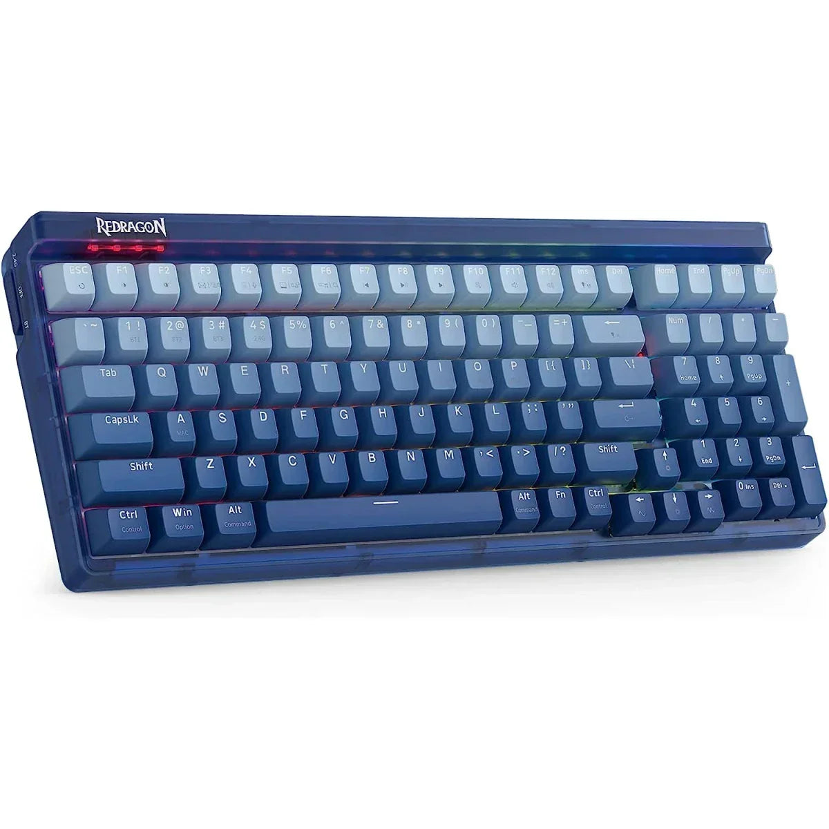 Redragon garen k656 pro 3-mode rgb 100 keys mechanical - keyboards