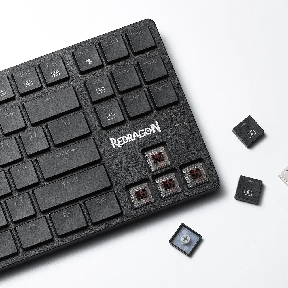 Redragon k539 anubis keyboard - wireless rgb mechanical for ultimate gaming experience - keyboard