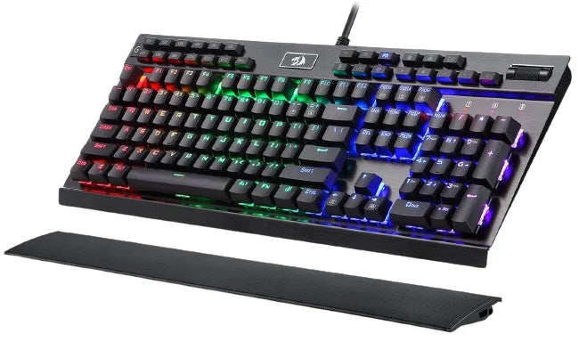 Redragon k550 mechanical gaming keyboard rgb led backlit with brown switches - keyboards
