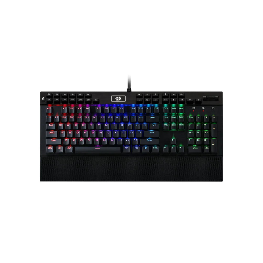 Redragon k550 rgb mechanical keyboard - 131 key rgb led illuminated backlit design - keyboard