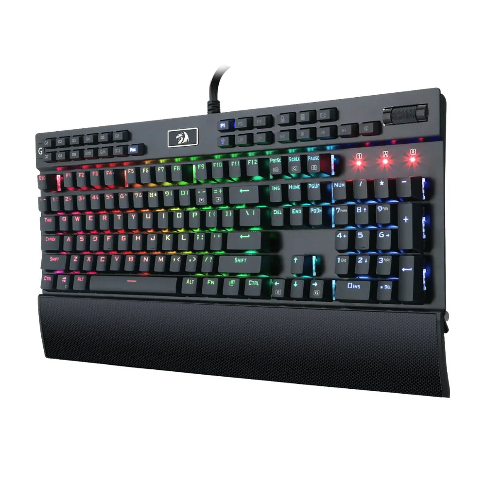 Redragon k550 rgb mechanical keyboard - 131 key rgb led illuminated backlit design - keyboard