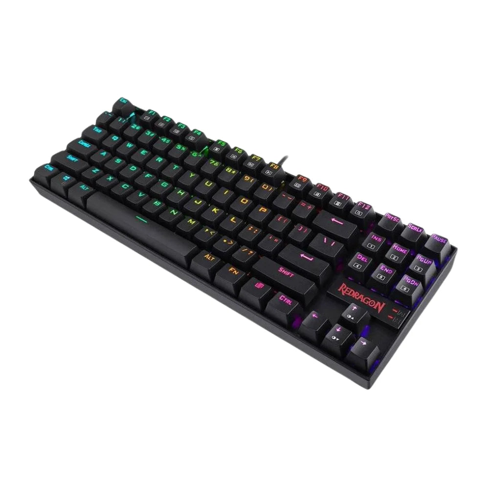 Redragon k552 rgb mechanical keyboard - wired tkl 75% gaming keyboard - keyboard