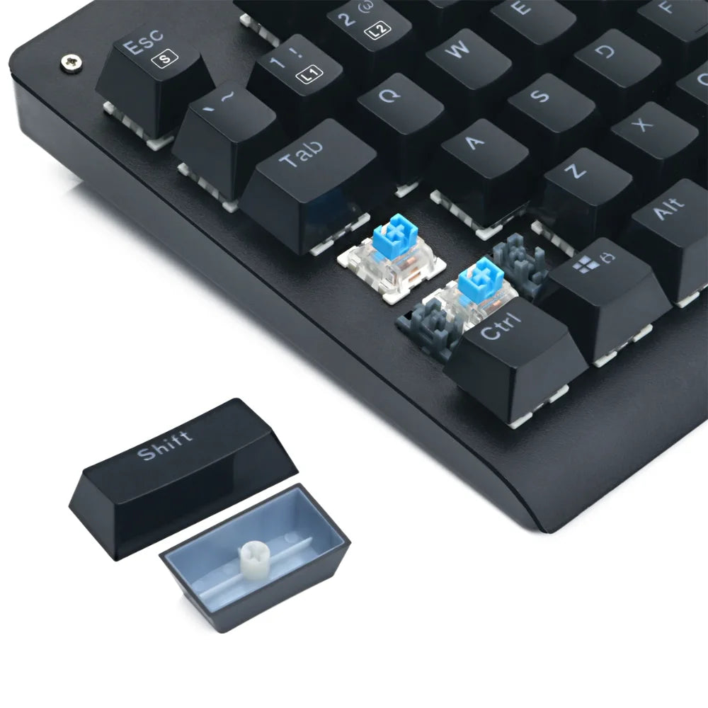 Redragon k568 rgb gaming keyboard - 87 keys mechanical gaming keyboard with vibrant rgb lighting - keyboard