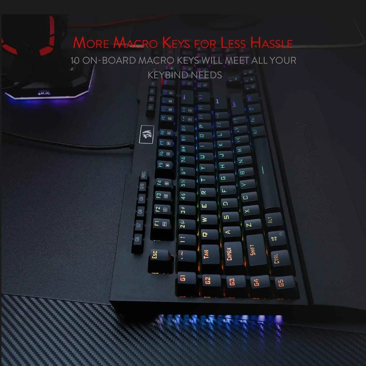 Redragon k586-pro brahma mechanical keyboard - keyboard