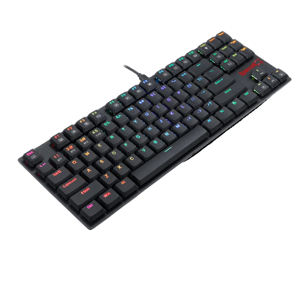 Redragon k607p-kbs wireless gaming keyboard with 2.4g and bluetooth connectivity - keyboard
