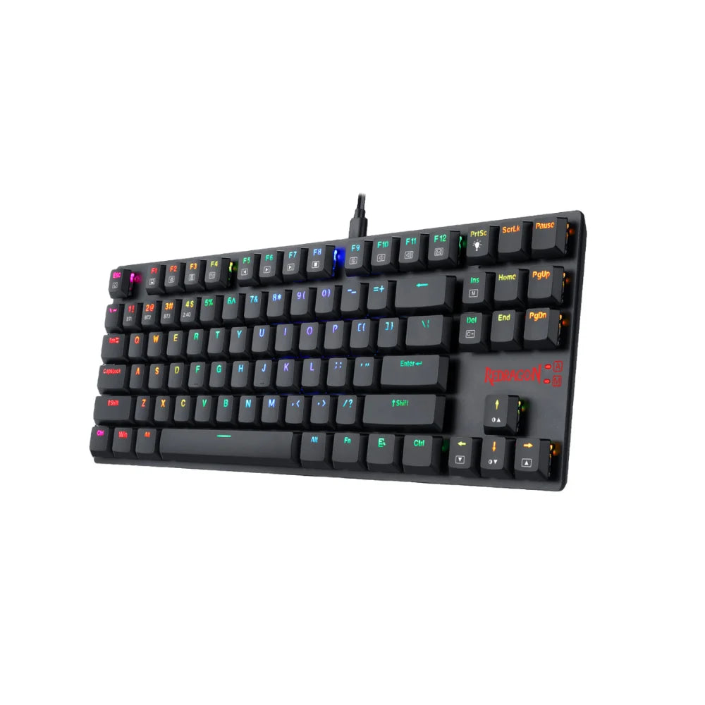 Redragon k607p-kbs wireless gaming keyboard with 2.4g and bluetooth connectivity - keyboard
