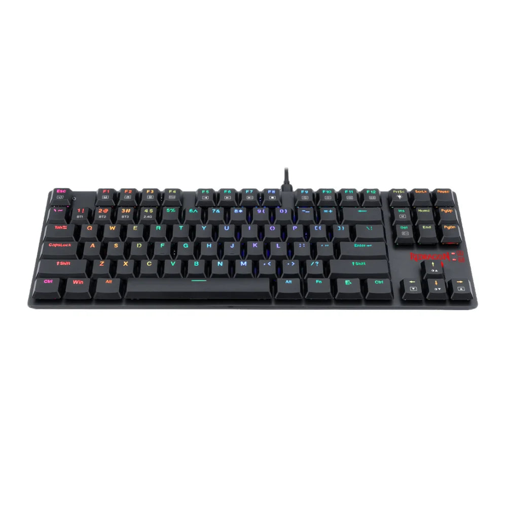 Redragon k607p-kbs wireless gaming keyboard with 2.4g and bluetooth connectivity - keyboard