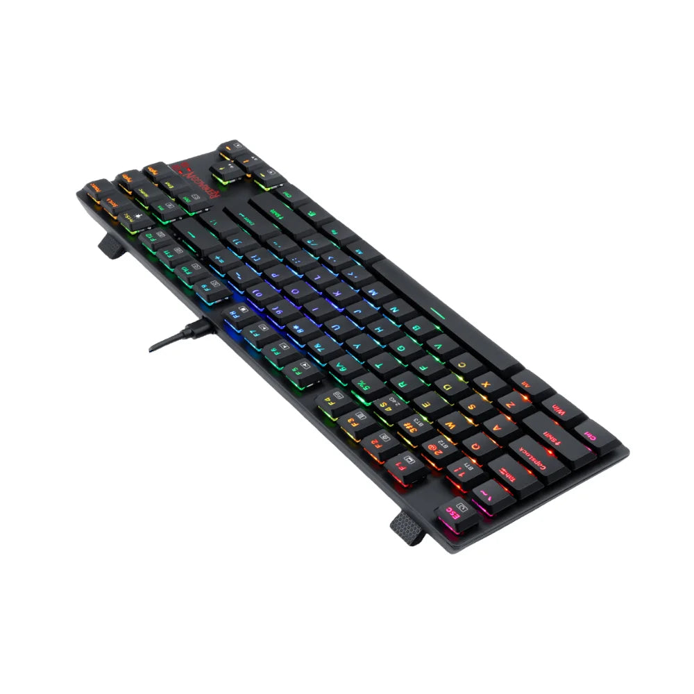 Redragon k607p-kbs wireless gaming keyboard with 2.4g and bluetooth connectivity - keyboard