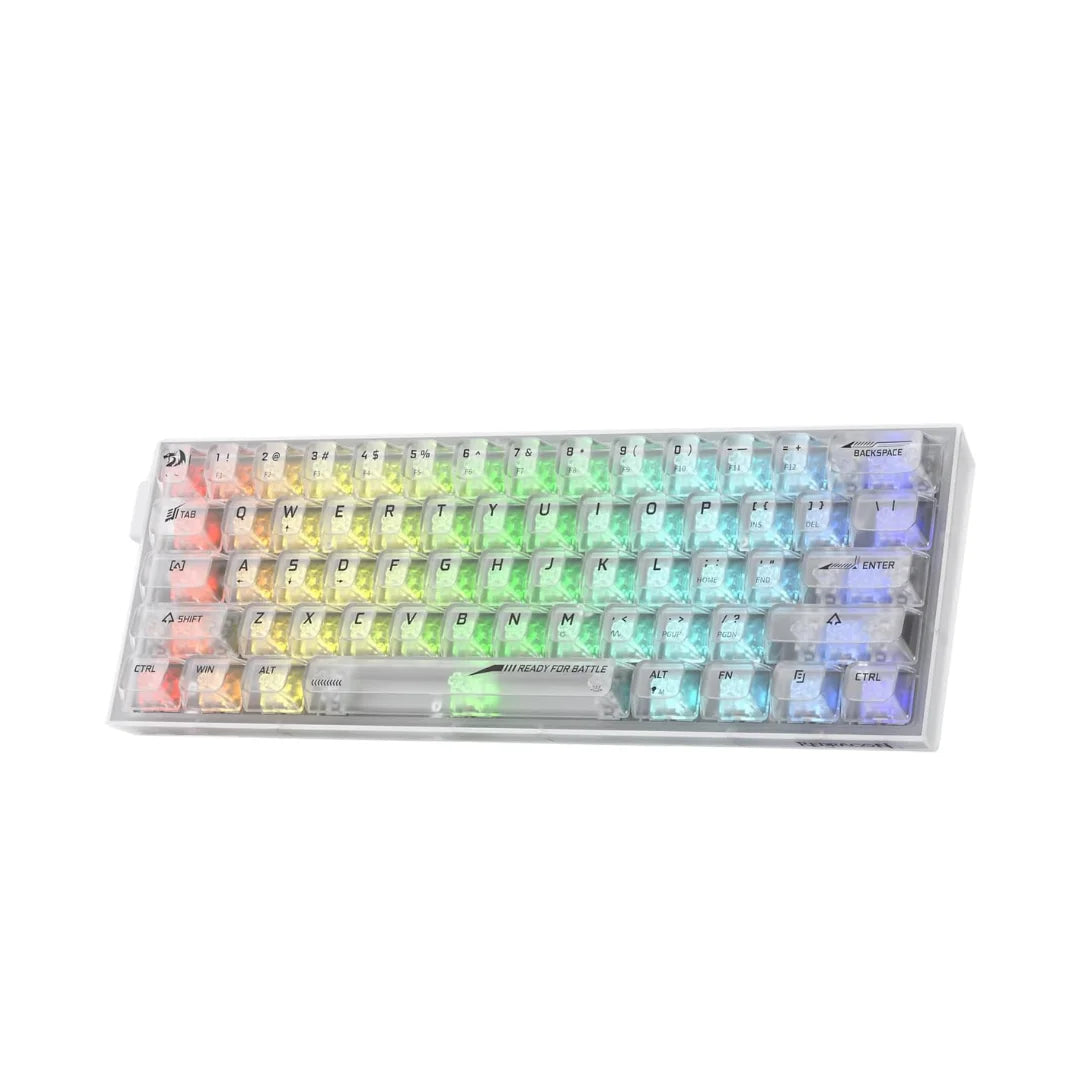 Redragon k617 ct 60% gaming keyboard - compact 61 keys wired rgb gaming keyboard - keyboard
