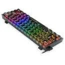 Redragon k617 rgb gaming keyboard - 60% wired rgb gaming keyboard - keyboard