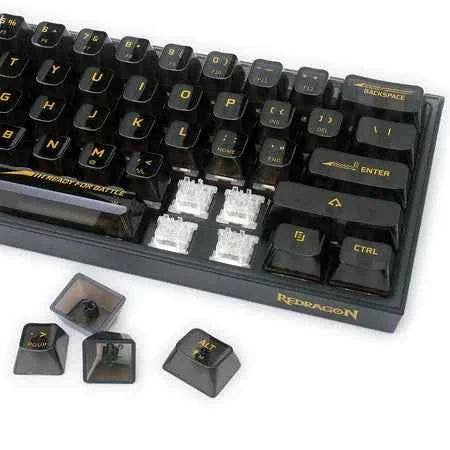 Redragon k617 rgb gaming keyboard - 60% wired rgb gaming keyboard - keyboard