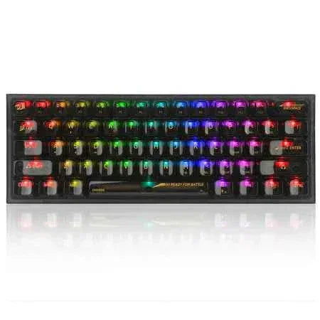 Redragon k617 rgb gaming keyboard - 60% wired rgb gaming keyboard - keyboard