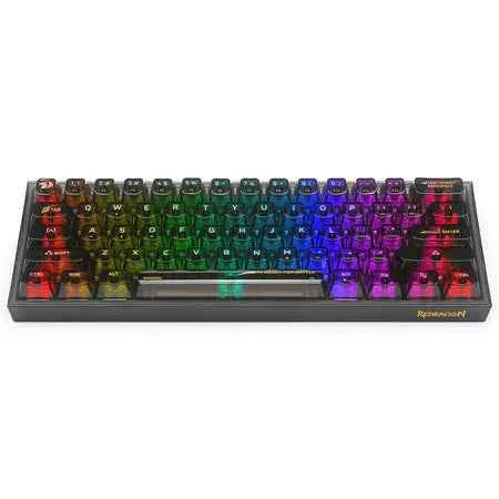 Redragon k617 rgb gaming keyboard - 60% wired rgb gaming keyboard - keyboard