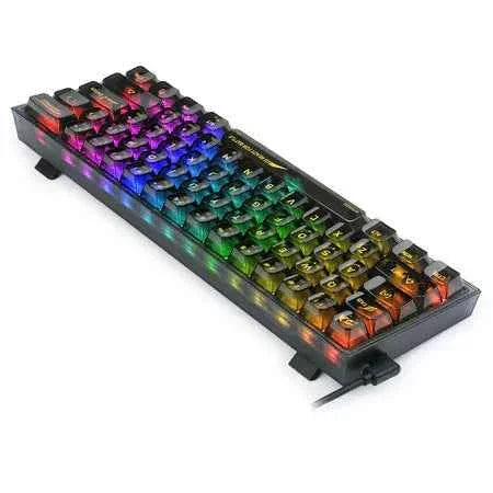 Redragon k617 rgb gaming keyboard - 60% wired rgb gaming keyboard - keyboard