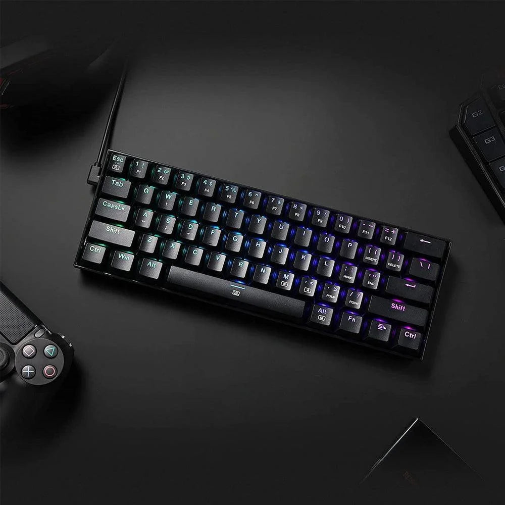 Redragon k630 dragonborn keyboard - compact 60% rgb gaming keyboard for enhanced performance and style - keyboard