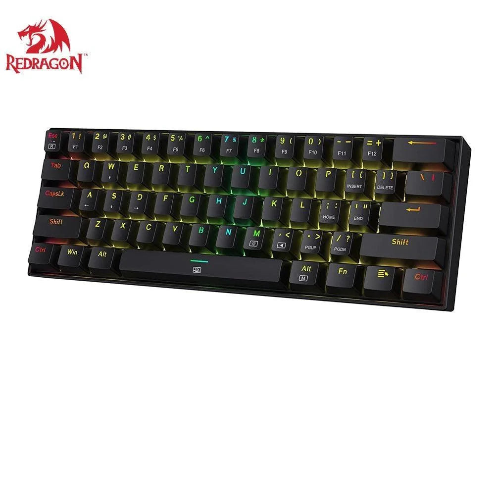 Redragon k630 dragonborn keyboard - compact 60% rgb gaming keyboard for enhanced performance and style - keyboard