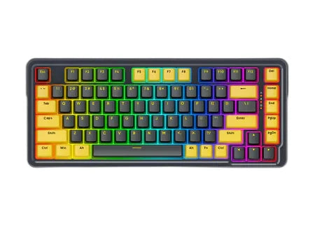 Redragon k649 78% wired gasket rgb gaming keyboard - gold melt switch - keyboards