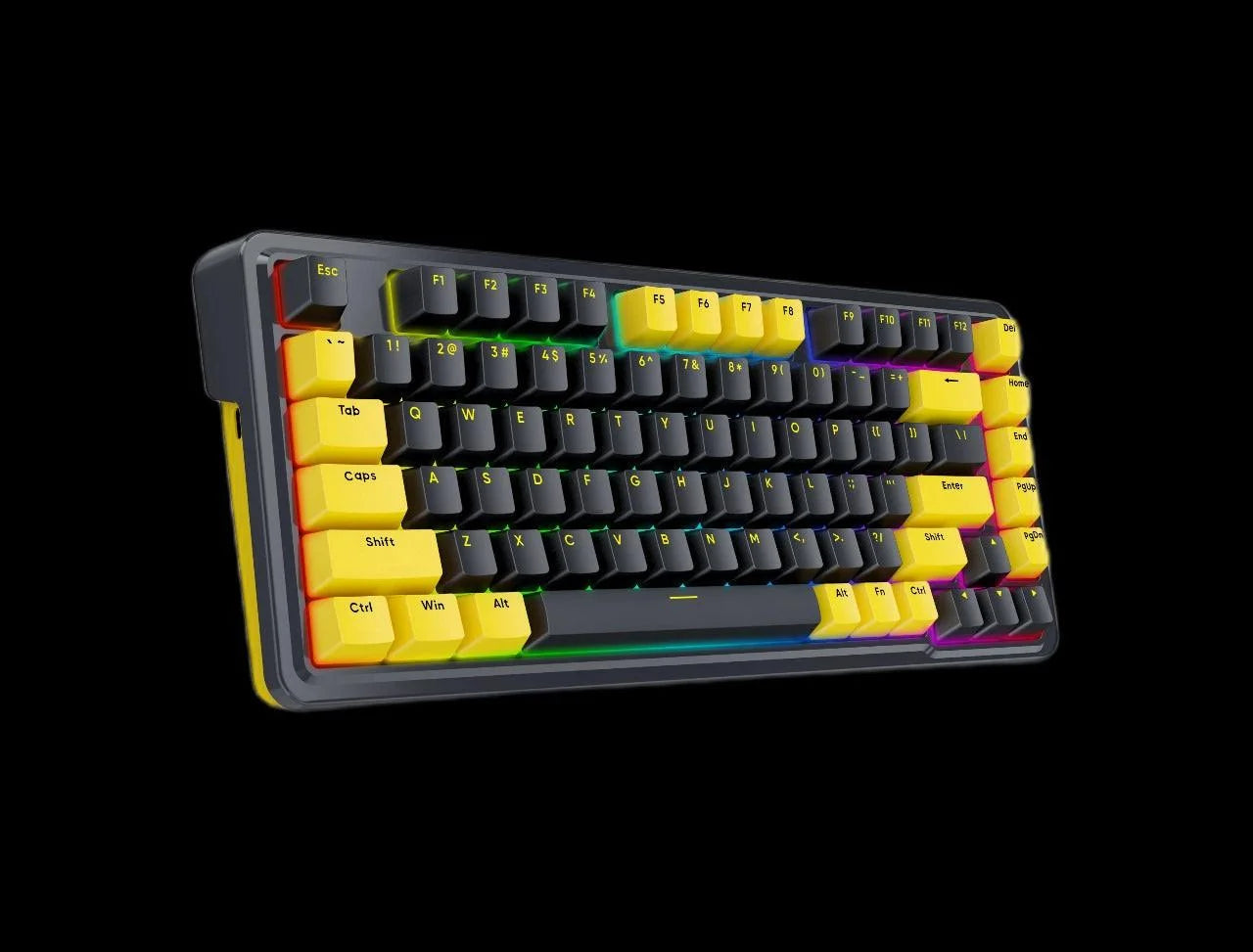 Redragon k649 rgb gaming keyboard - 78% wired gasket design for ultimate performance