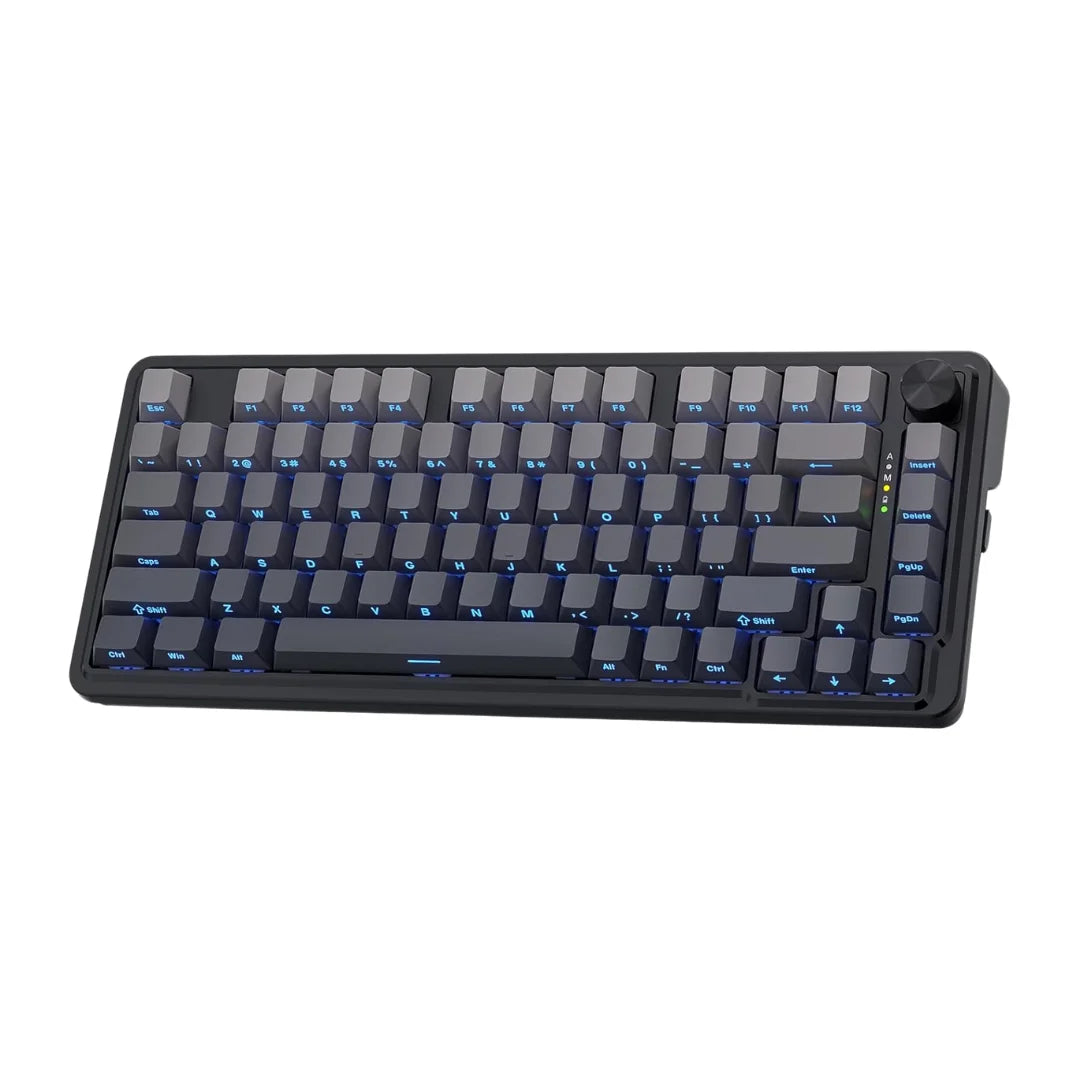 Redragon k673 wireless gaming keyboard - 75% rgb wireless gasket design 3 modes 81 keys pbt - keyboard