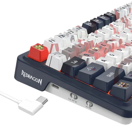 Redragon k686 pro se 98 keys wireless gasket rgb gaming keyboard - keyboards