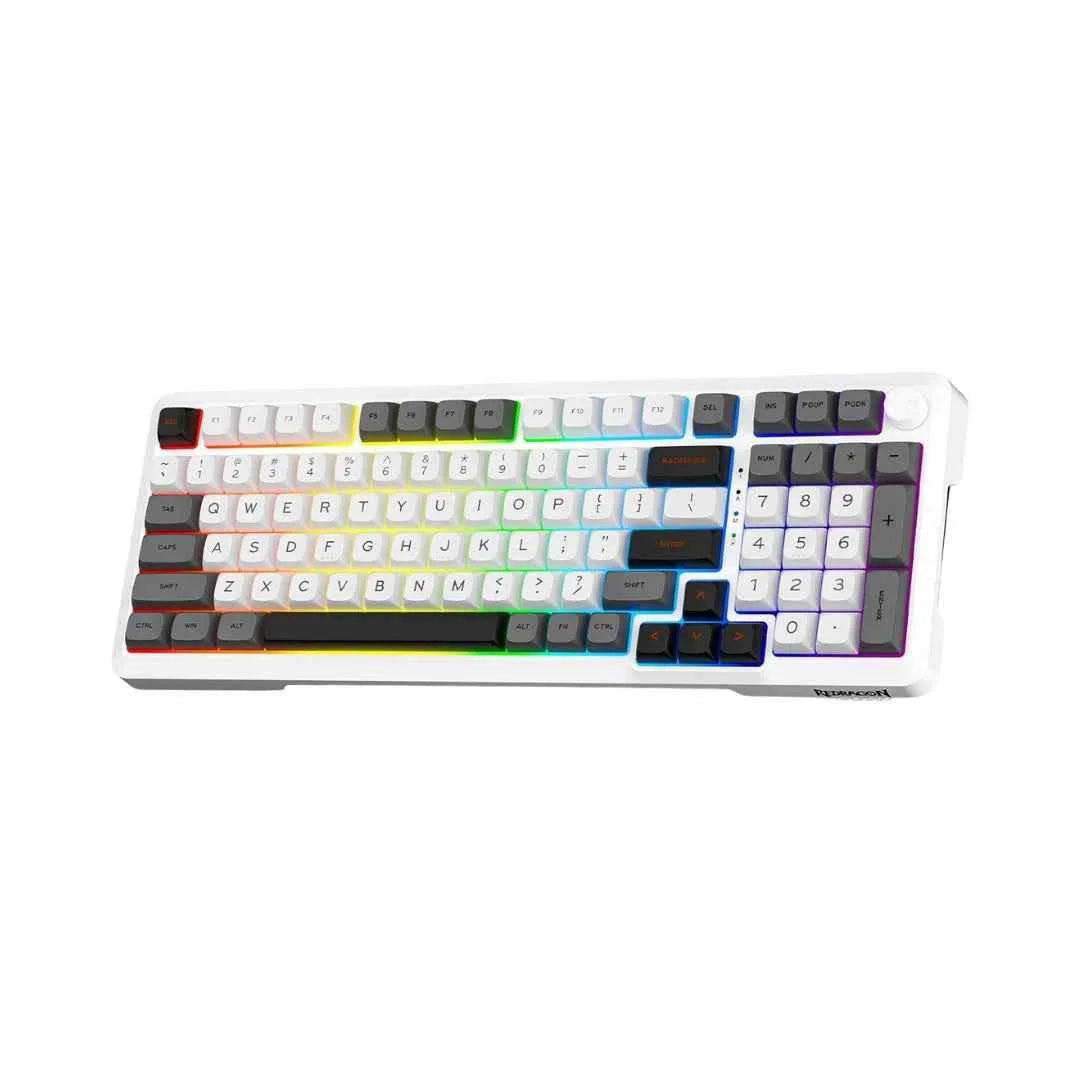 Redragon k688 wireless mechanical keyboard - 3 mode gasket mounted rgb - keyboard