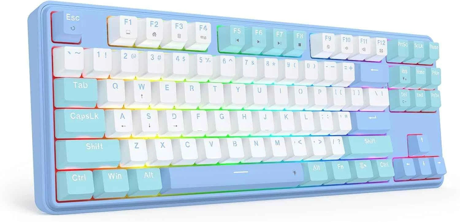 Redragon k707 rgb gaming keyboard - 80% wired gasket with rgb backlighting - keyboard