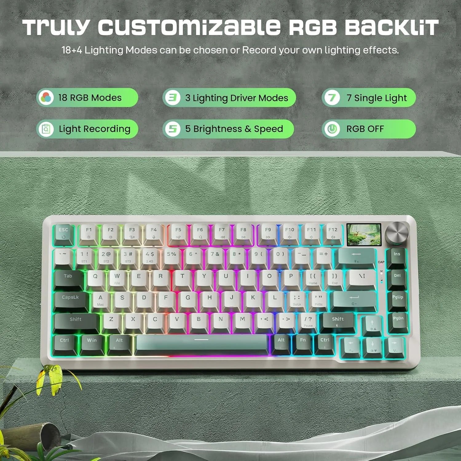 Redragon k708 pro wireless mechanical gaming keyboard - keyboard