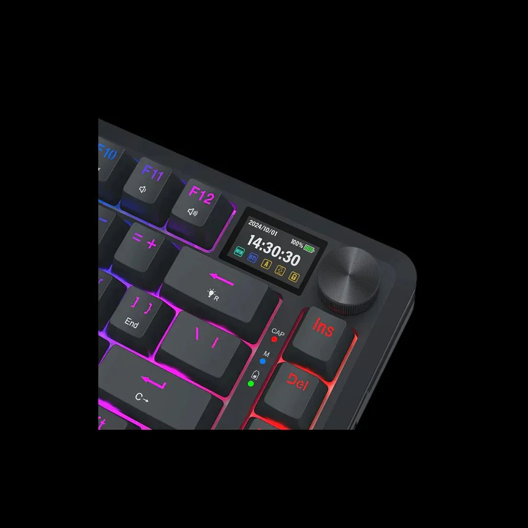 Redragon k708-rgb-pro tri-mode mechanical keyboard - keyboards