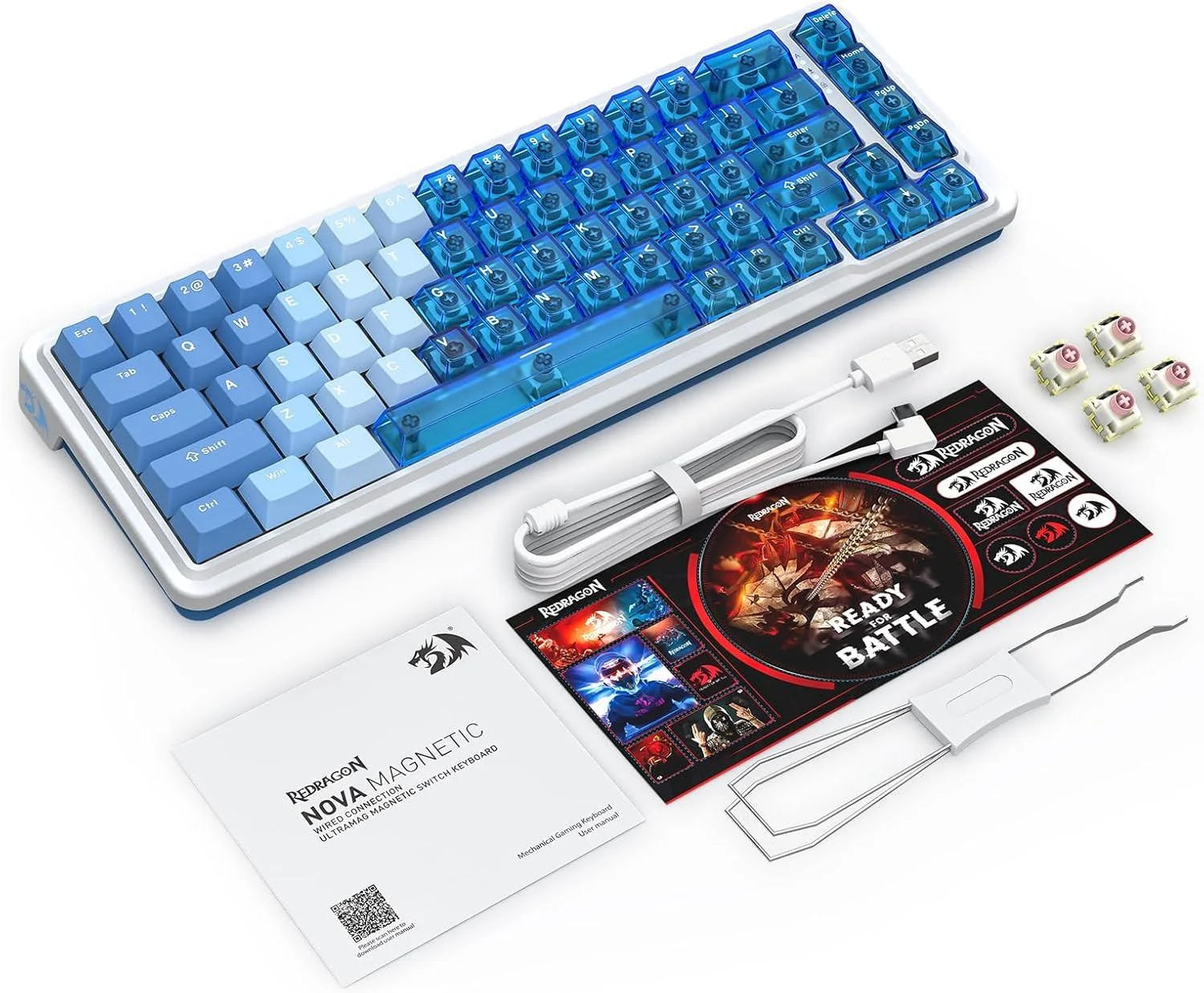Redragon k709 he rapid trigger gaming keyboard 8k - keyboard
