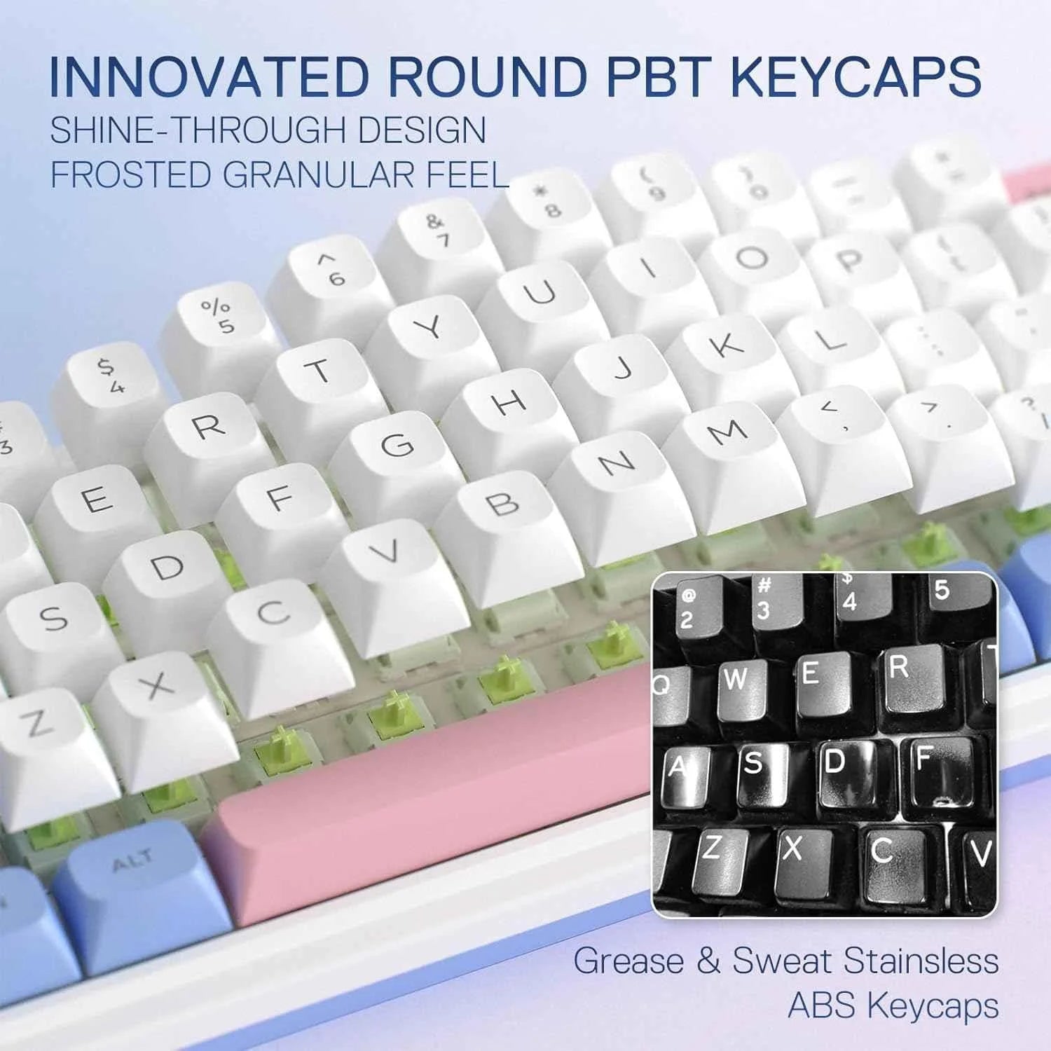 Redragon k709 pro wireless gaming keyboard - 65% gasket rgb design 68 keys hot-swap - keyboard