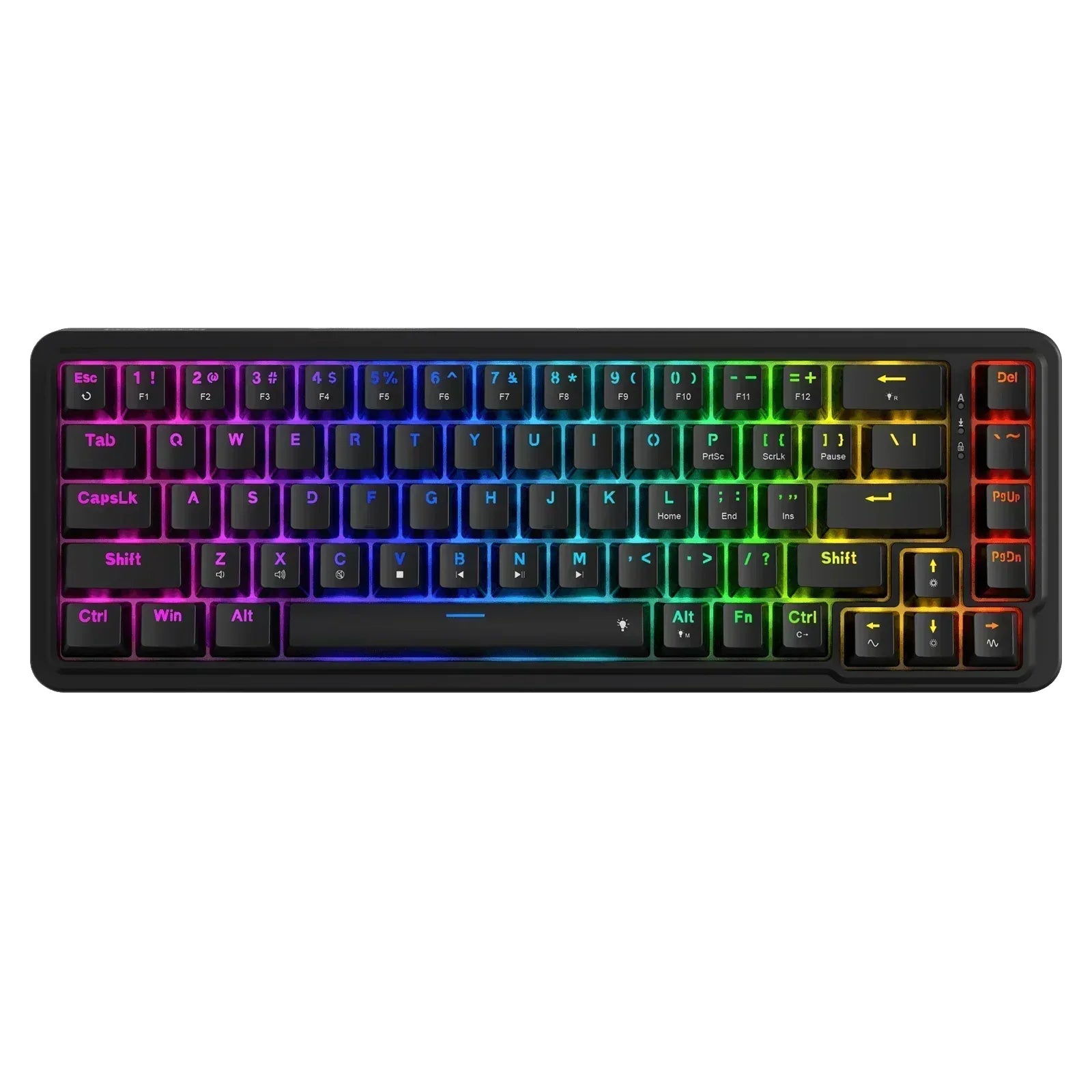 Redragon k709 rgb gaming keyboard - 65% wired gasket design with rgb lighting - keyboard